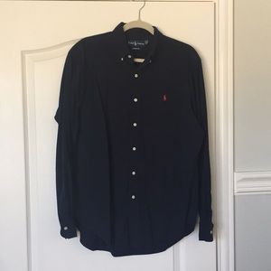 Ralph Lauren Classic Fit Button Down Polo